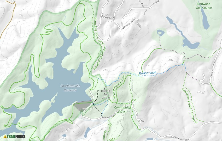 Ragged , Charlottesville Mountain Biking Trails Trailforks