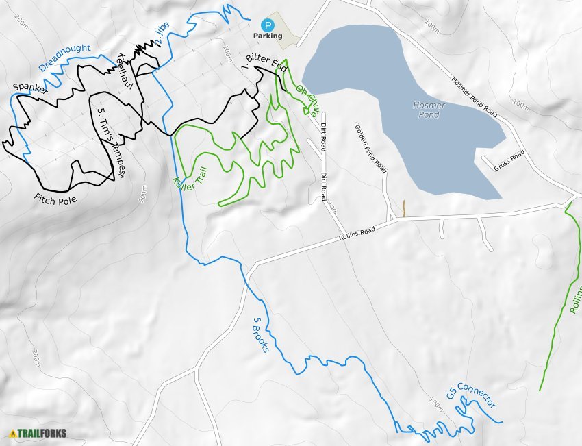Camden Snow Bowl (Ragged Mountain Recreation Area) Mountain Biking