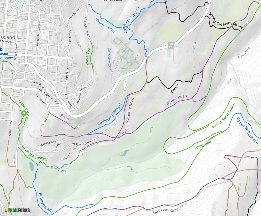 Redstone Mountain Biking Trails Trailforks
