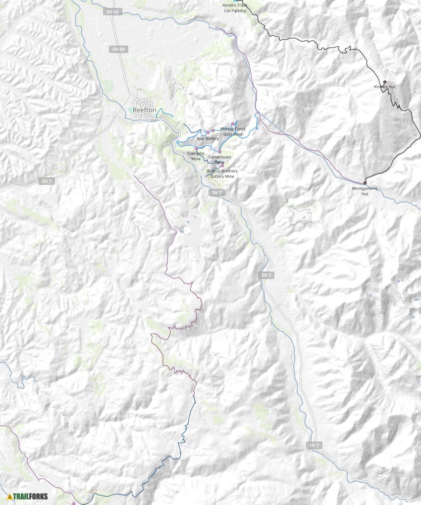 Reefton, New Zealand Mountain Biking Trails Trailforks