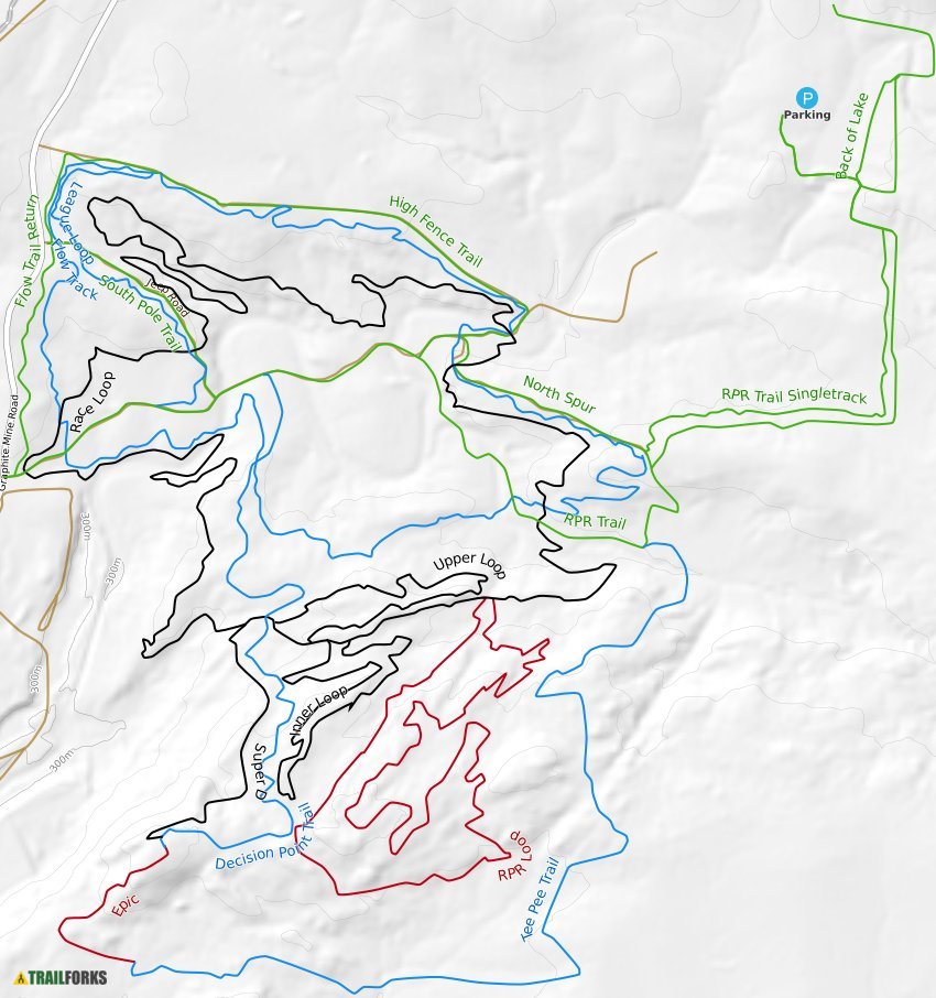 Reveille Peak Ranch Mountain Biking Trails Trailforks