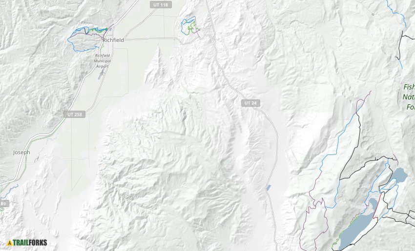 Richfield, Utah Mountain Biking Trails Trailforks
