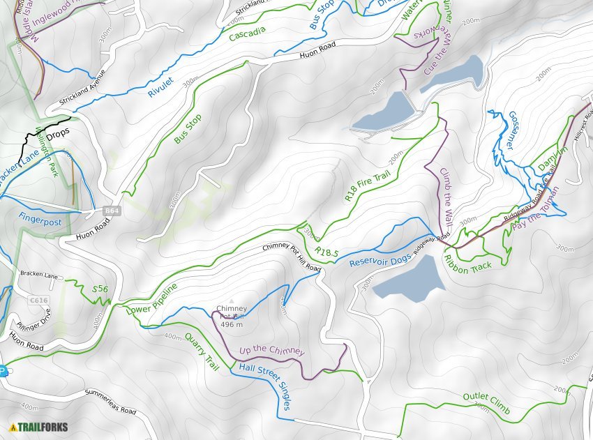 Ridgeway Park Mountain Biking Trails Trailforks