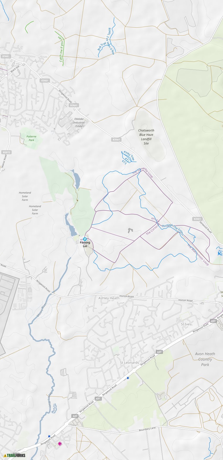 Ringwood, United Kingdom Mountain Biking Trails Trailforks