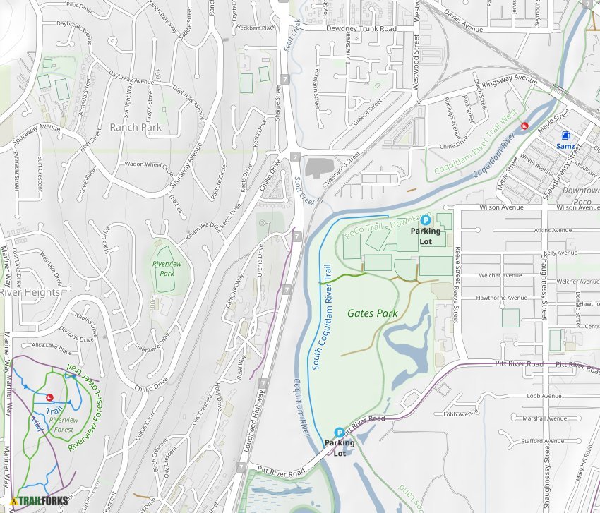 Riverview Park Trail Map Riverview Forest, Coquitlam Mountain Biking Trails | Trailforks