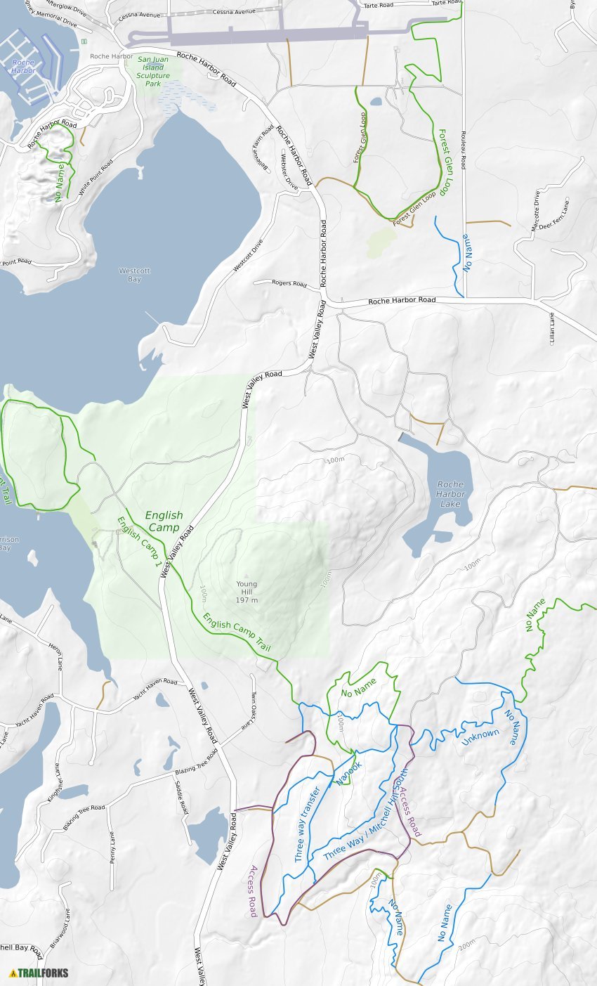 Roche Harbour, Washington Mountain Biking Trails | Trailforks