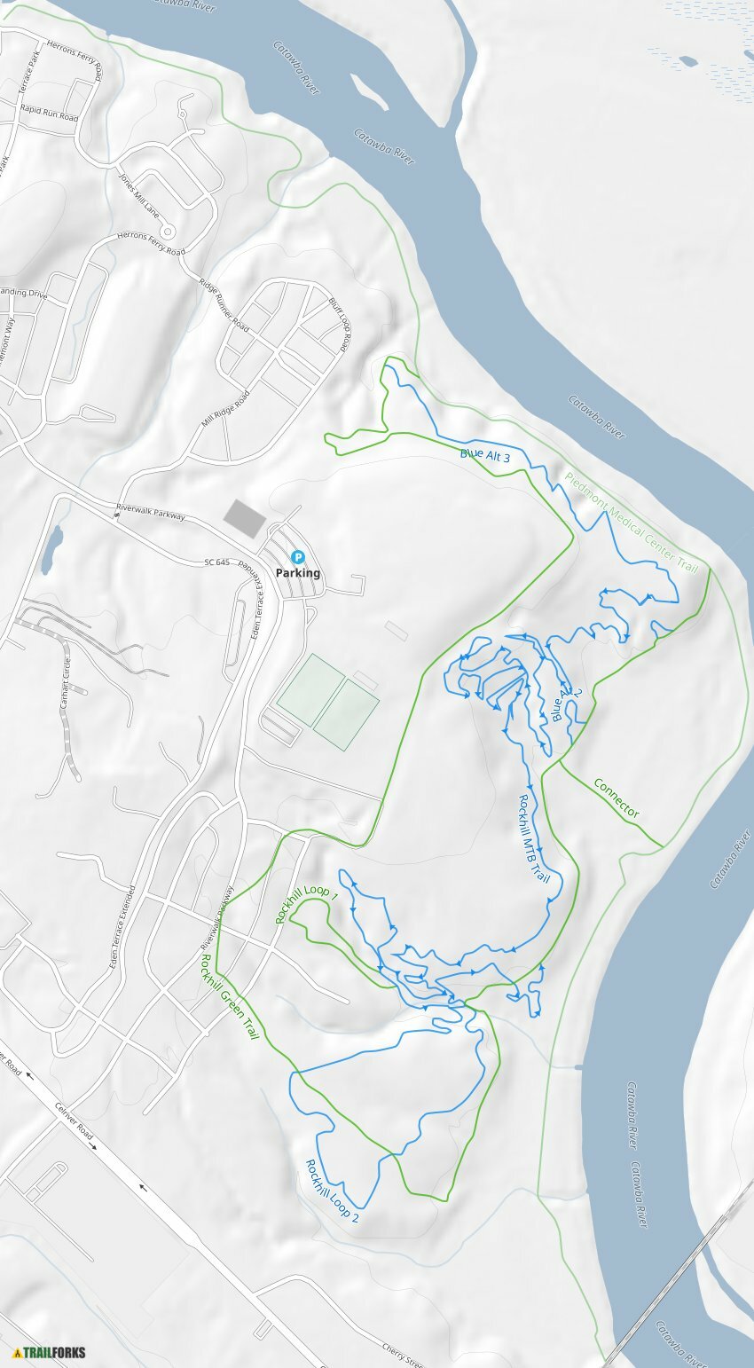 Riverwalk Rock Hill Sc Map