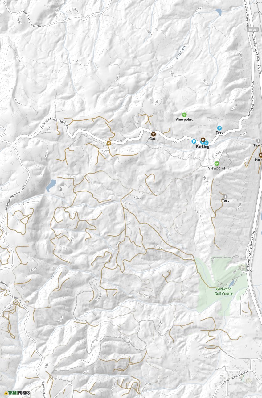 Scappoose, Oregon Mountain Biking Trails Trailforks