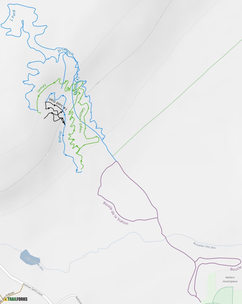 Sentiers Récréatifs Portneuf Mountain Biking Trails Trailforks