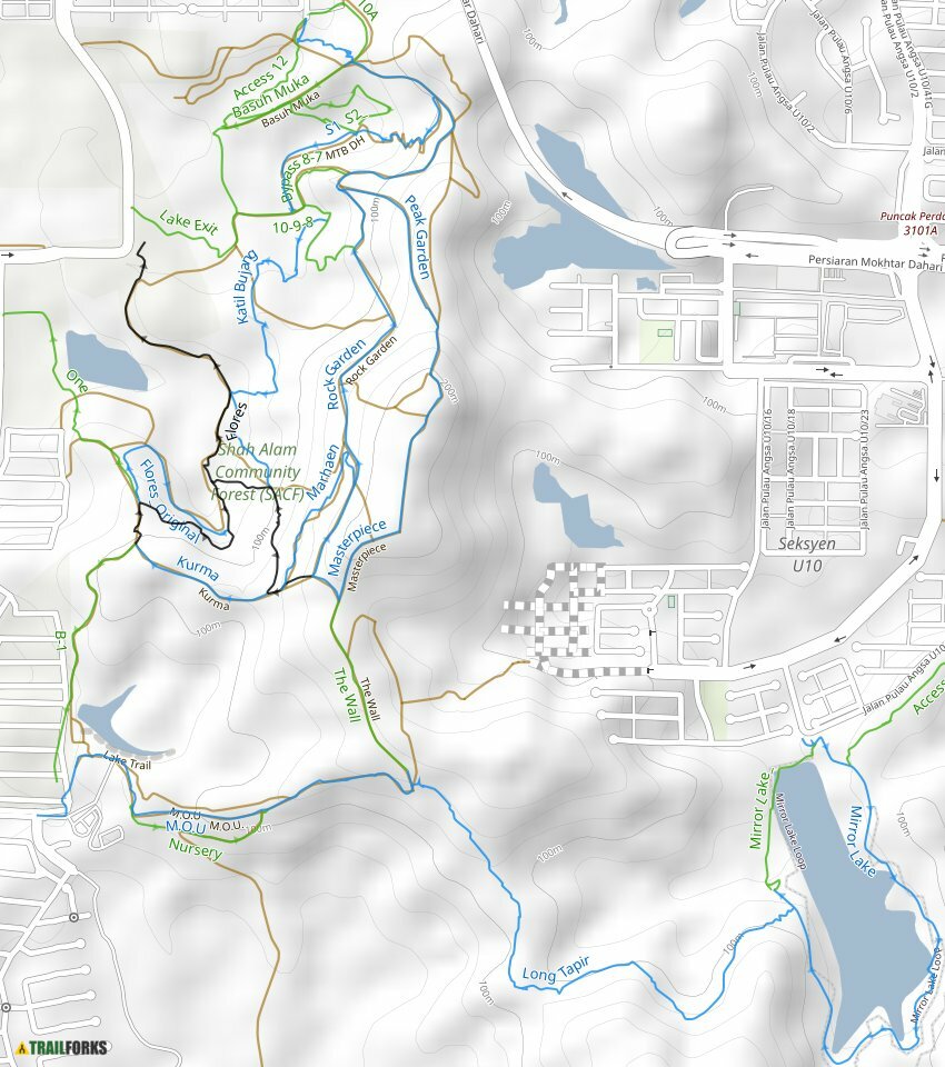 Shah Alam Community Forest, Shah Alam Mountain Biking Trails | Trailforks