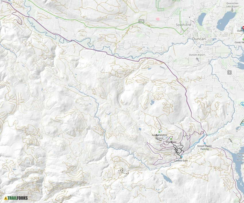 Shawnigan Lake, British Columbia Mountain Biking Trails Trailforks