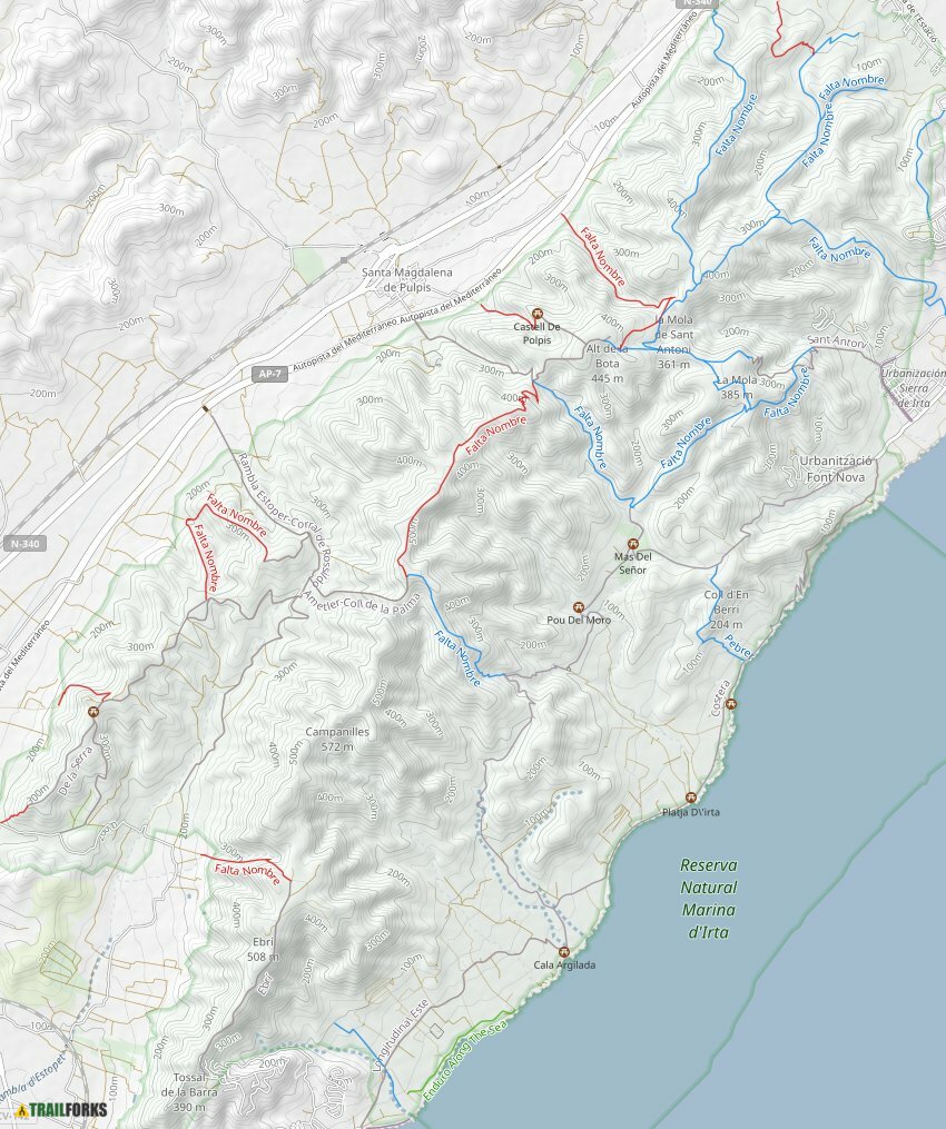 Sierra de Irta, Castellon de La Plana Mountain Biking Trails | Trailforks