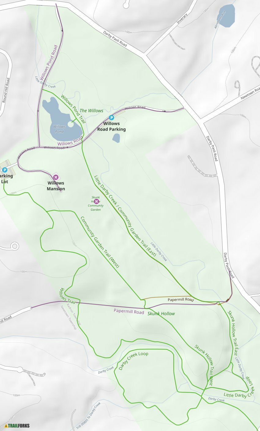 Skunk Hollow, Radnor Mountain Biking Trails | Trailforks