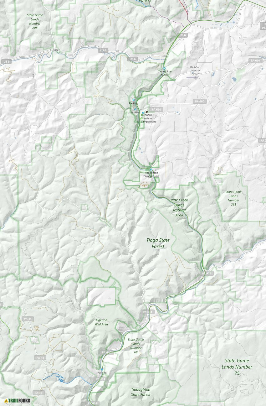 Slate Run, Pennsylvania Mountain Biking Trails | Trailforks