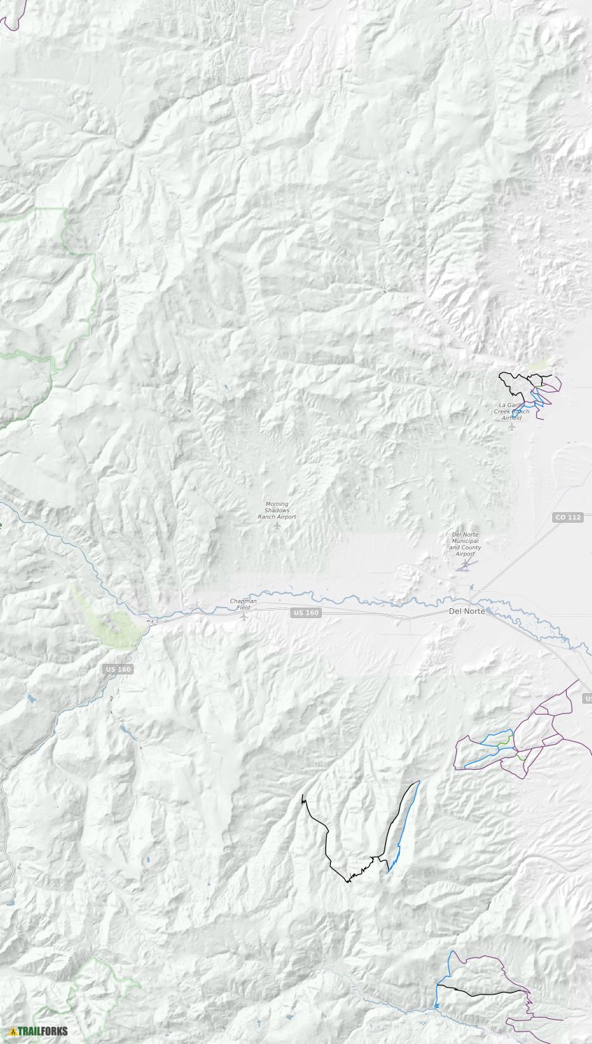 South Fork, Colorado Mountain Biking Trails Trailforks