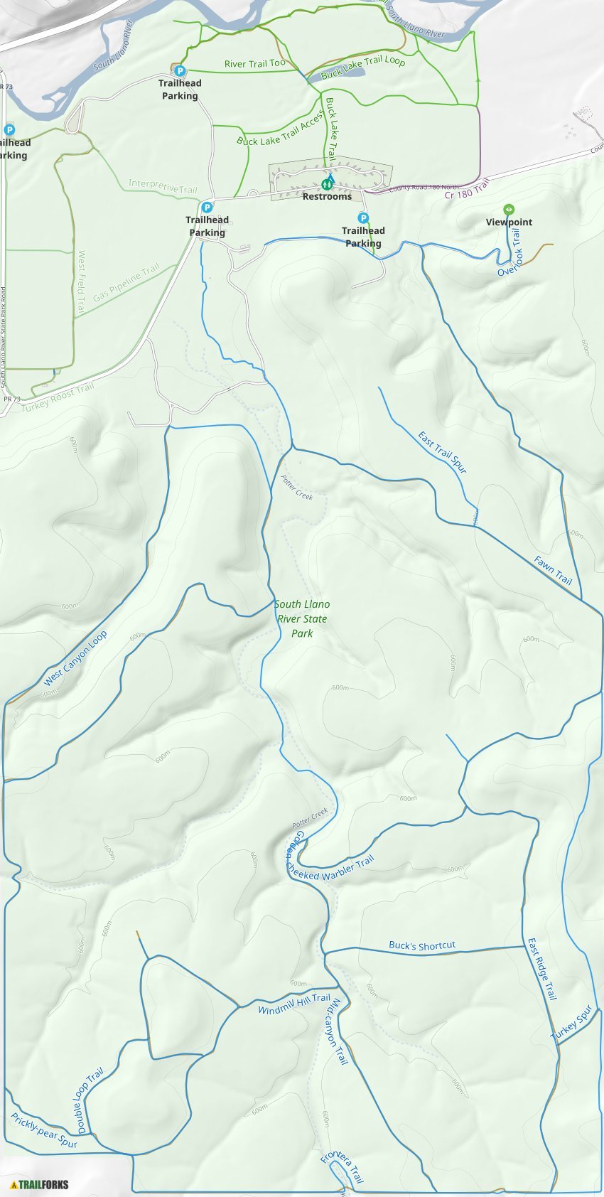South Llano River State Park Junction Mountain Biking Trails Trailforks