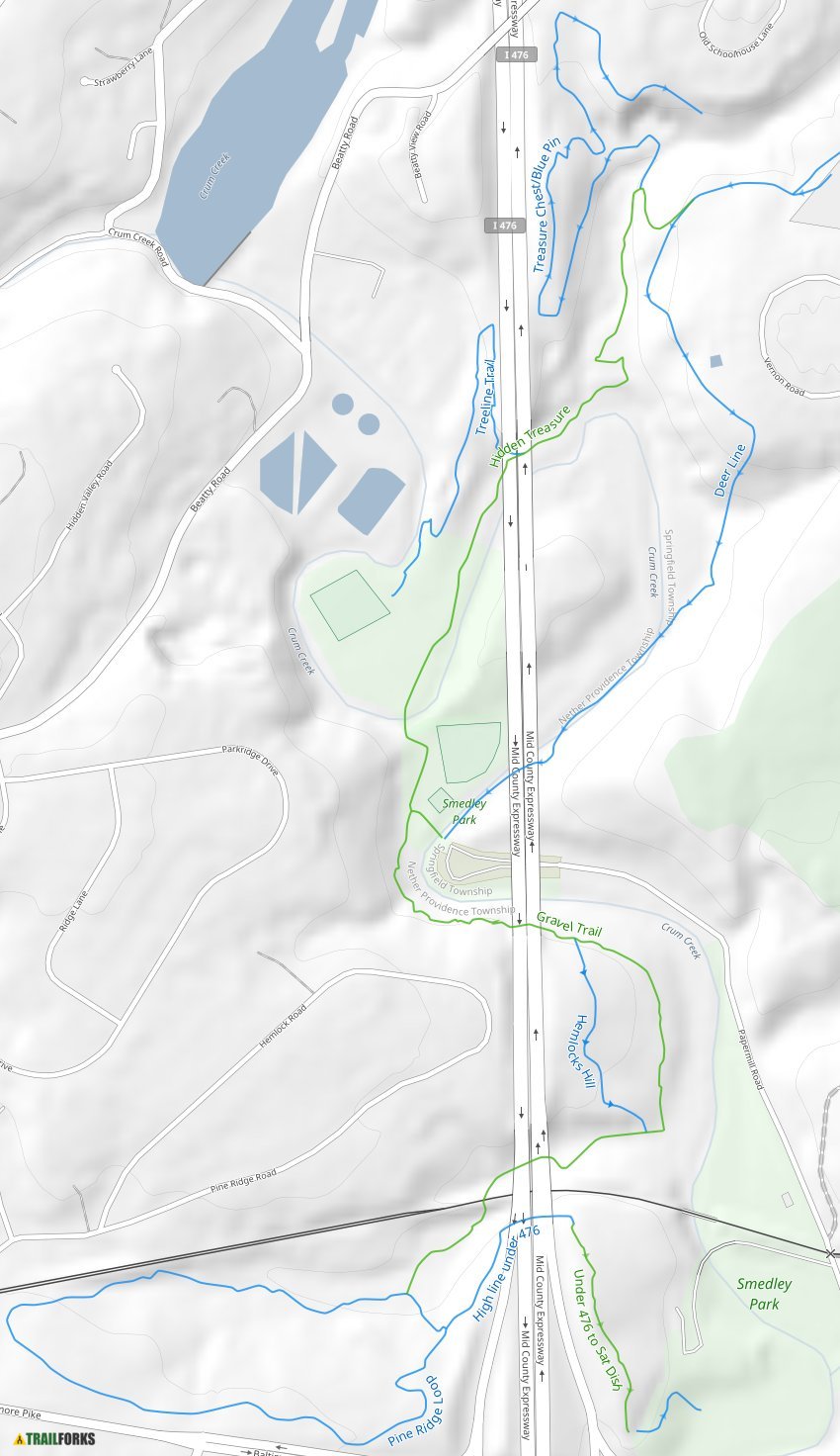 Springfield, Pennsylvania Mountain Biking Trails | Trailforks