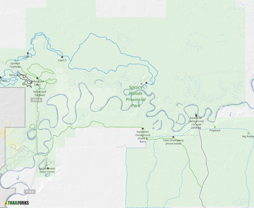 Spruce Woods Hiking Trails Spruce Woods Provincial Park, Glenboro Mountain Biking Trails | Trailforks