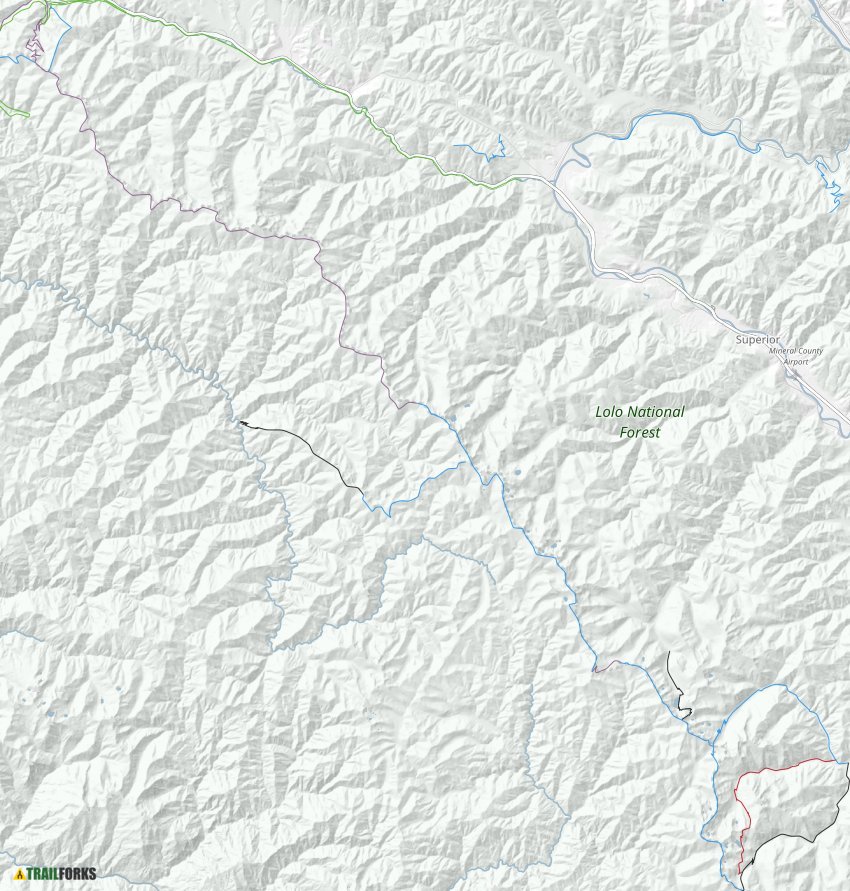 St Regis Montana Map St Regis, Montana Mountain Biking Trails | Trailforks