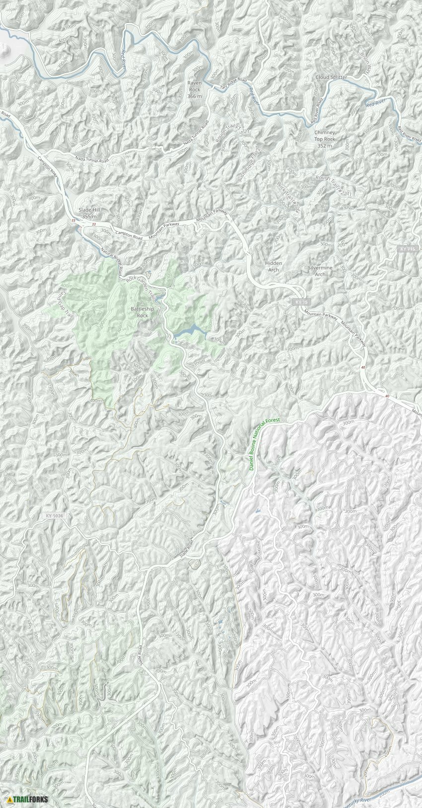 Stanton, Kentucky Mountain Biking Trails Trailforks