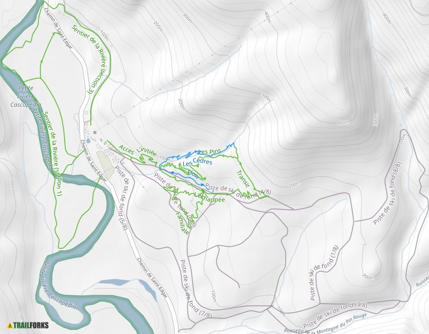 Station Touristique Pin Rouge, New Richmond Mountain Biking Trails Trailforks