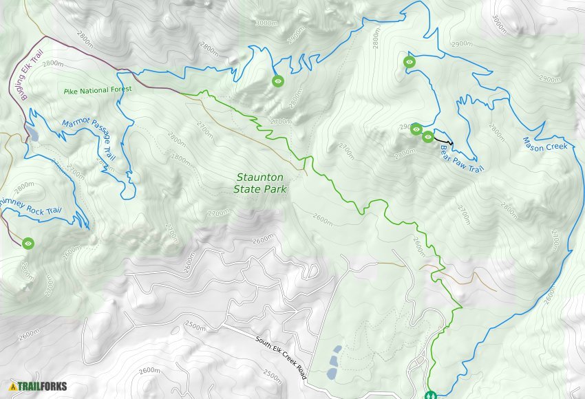 Staunton state park mountain hot sale biking