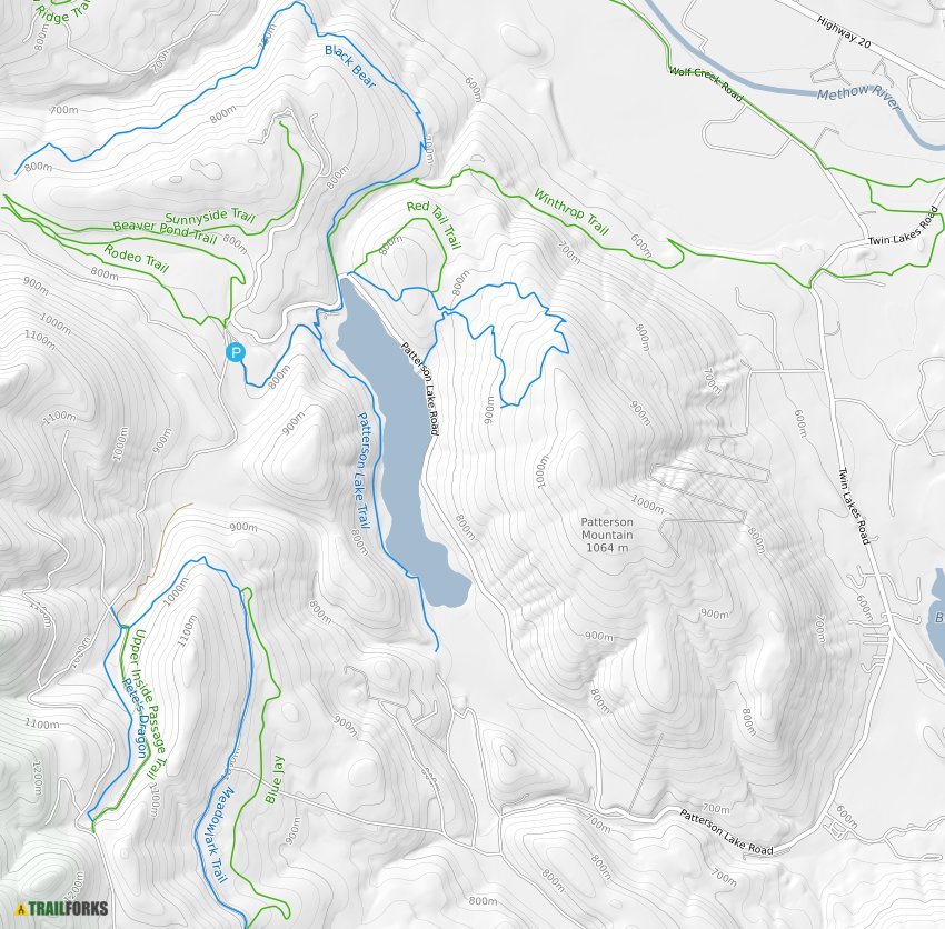 Sun , Winthrop Mountain Biking Trails Trailforks