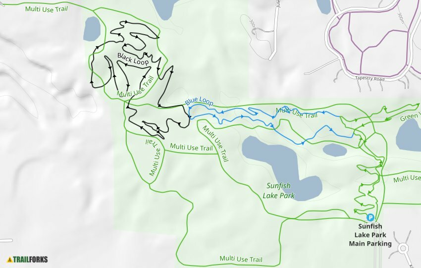 Sunfish Lake Park, Lake Elmo Mountain Biking Trails Trailforks