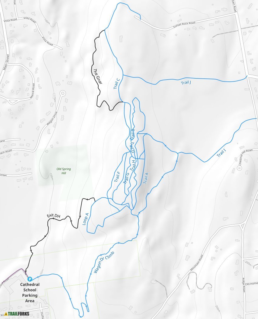 Sunset Ridge Trail Network Mountain Biking Trails | Trailforks