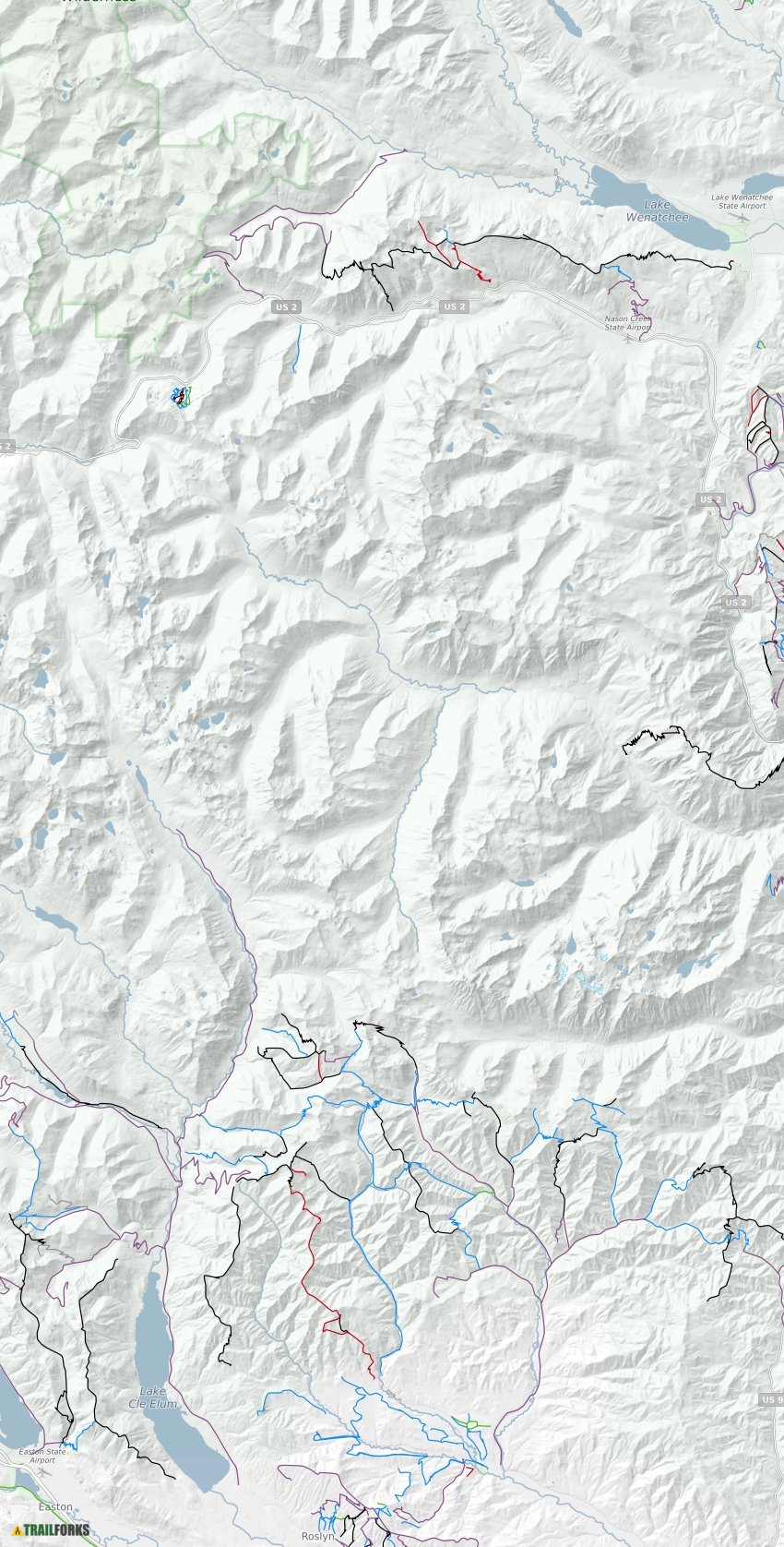 Teanaway Community Forest, Cle Elum Mountain Biking Trails Trailforks