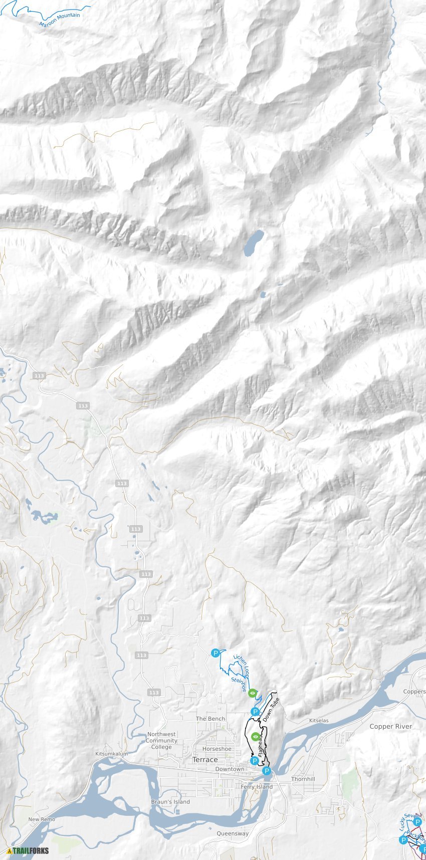Terrace, British Columbia Mountain Biking Trails Trailforks