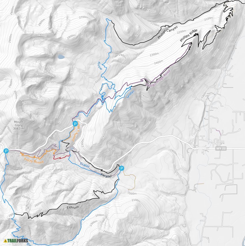 Teton Pass Mountain Biking Trails | Trailforks