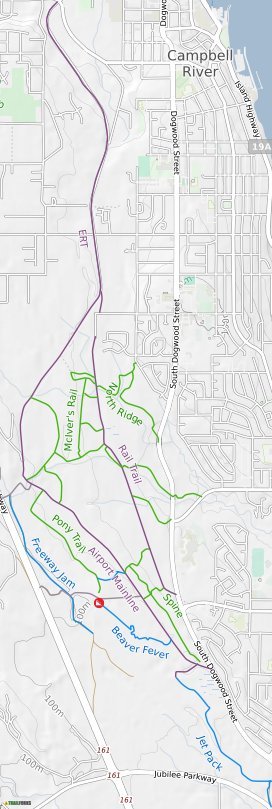 Beaver Lodge Forest Lands Mountain Biking Trails 