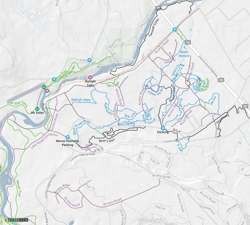 The Vortex Mountain Biking Trails | Trailforks