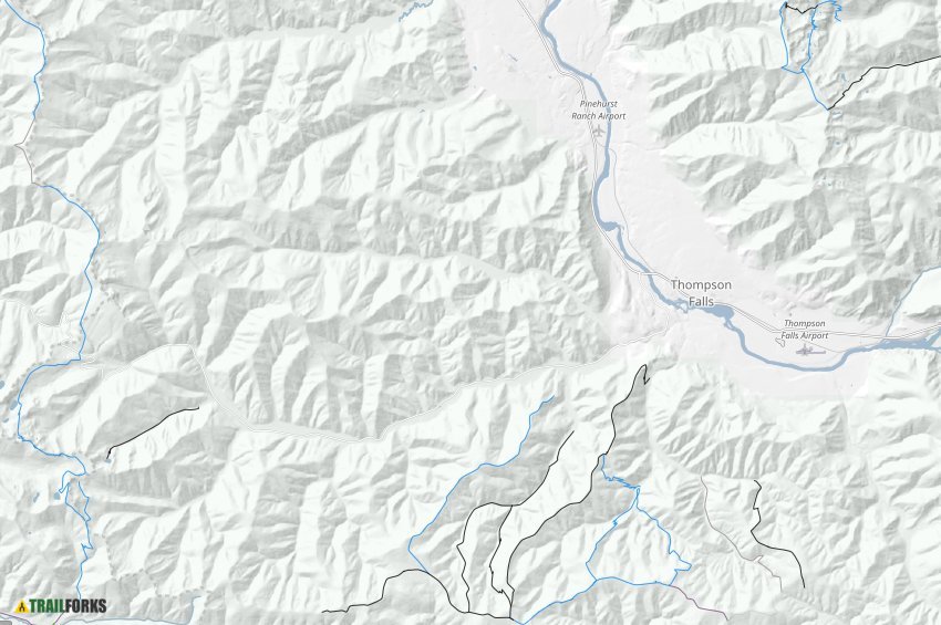 Thompson Falls Mt Map Thompson Falls Montana Mountain Biking Trails Trailforks