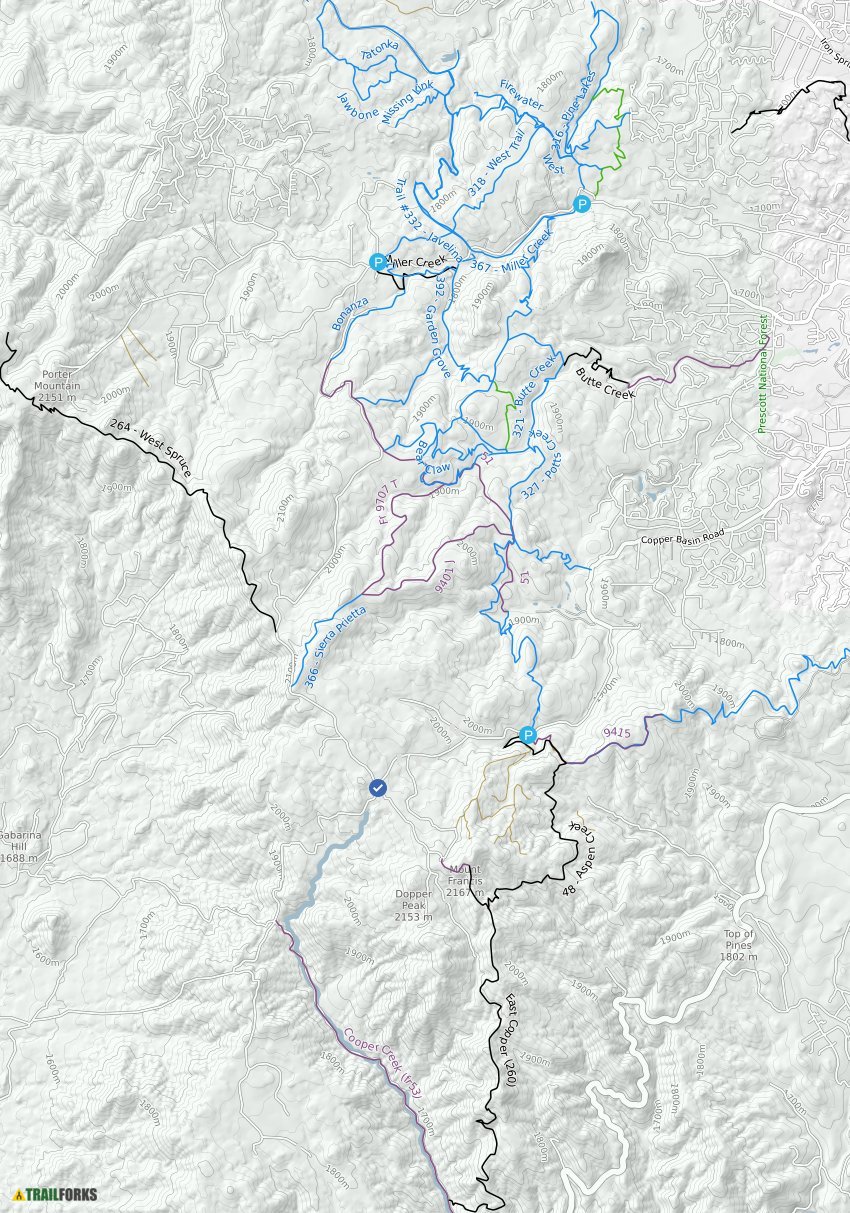 Thumb Butte Mountain Biking Trails | Trailforks