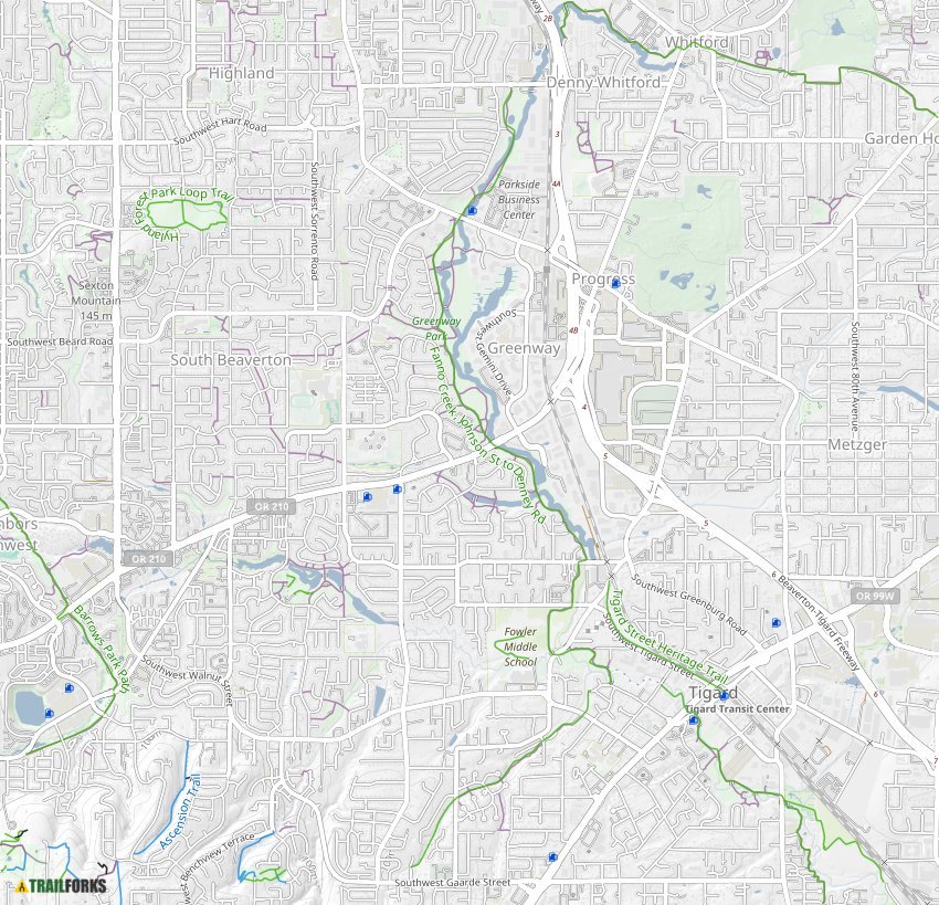 Tigard, Oregon Mountain Biking Trails Trailforks