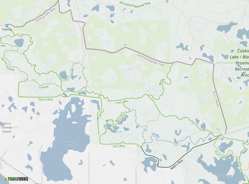 Tofield, Alberta Mountain Biking Trails Trailforks