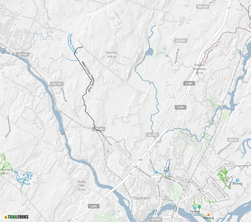 Topsham, Maine Mountain Biking Trails Trailforks