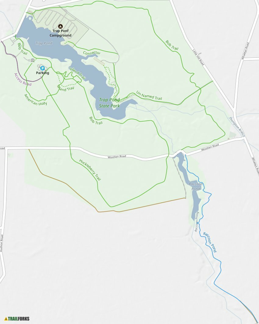 Trap Pond State Park, Laurel Mountain Biking Trails Trailforks