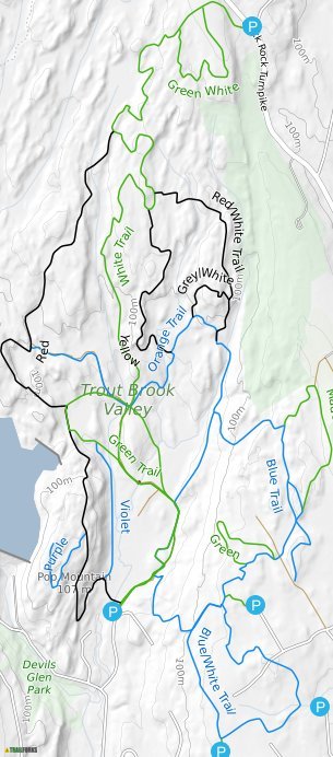 Trout Brook Valley, Easton Mountain Biking Trails | Trailforks