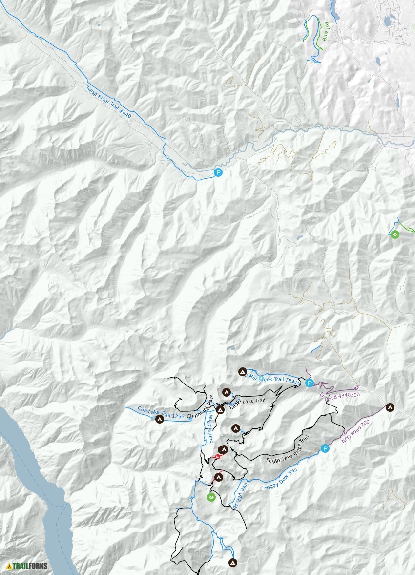 Twisp, Washington Mountain Biking Trails Trailforks