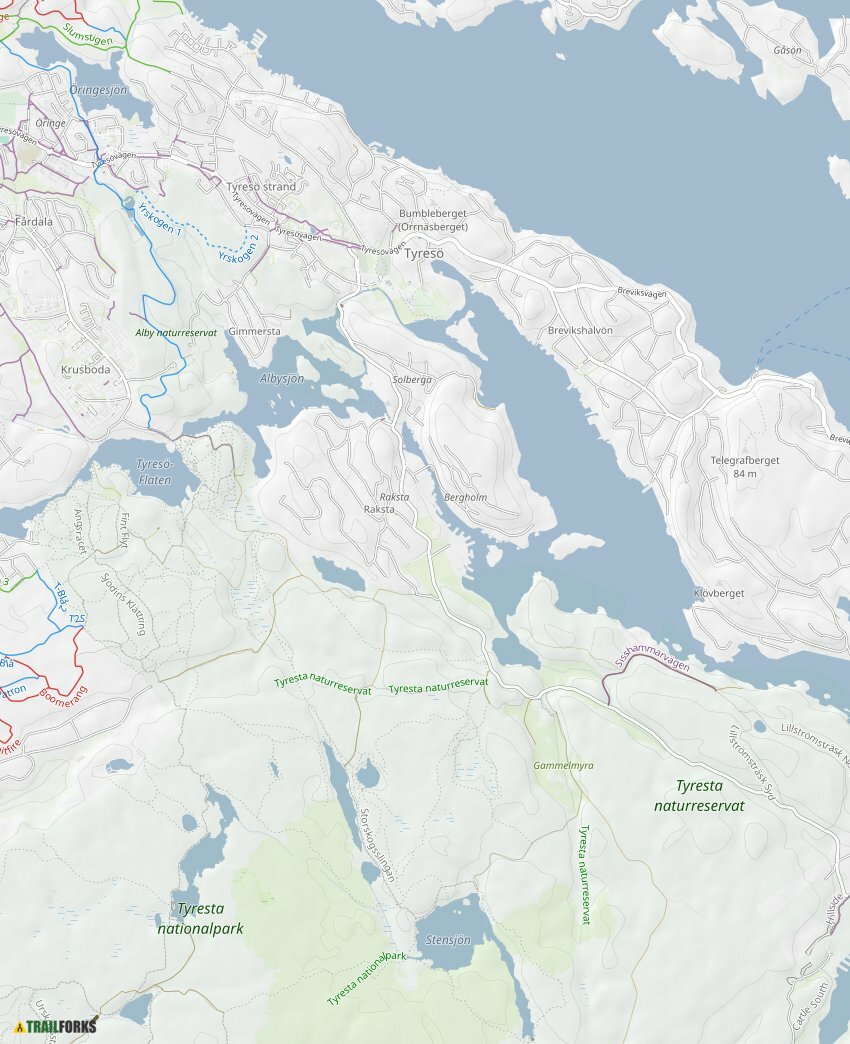Tyresö, Sweden Mountain Biking Trails | Trailforks
