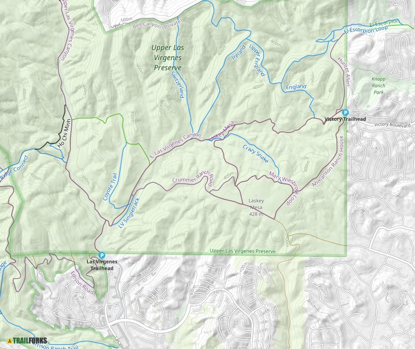 Upper Las Virgenes Mountain Biking Trails | Trailforks