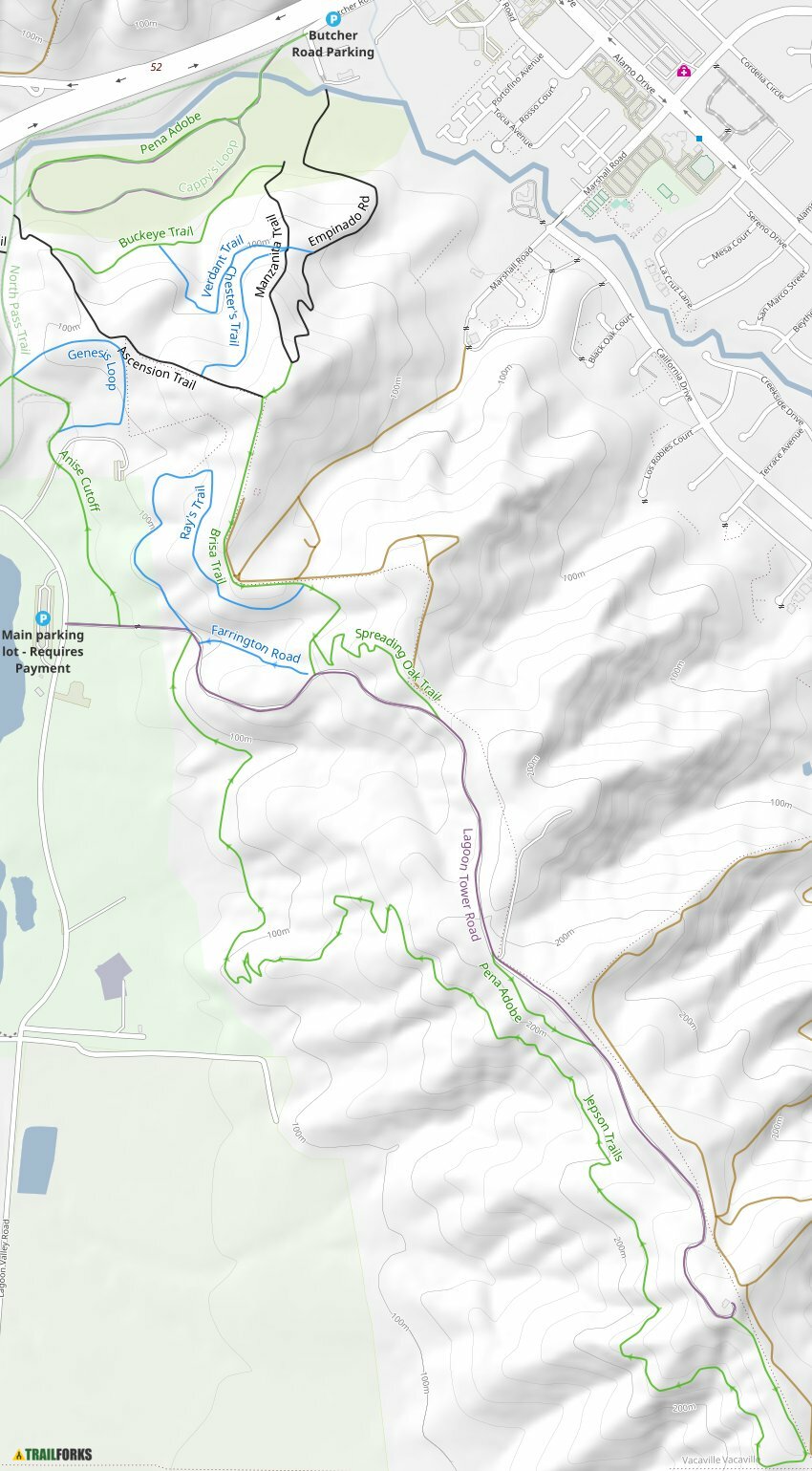 Vacaville, California Mountain Biking Trails | Trailforks