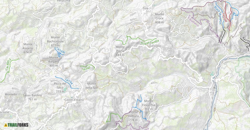 Vergato, Italy Mountain Biking Trails Trailforks