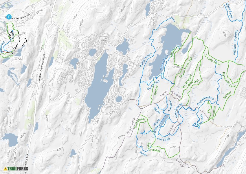 Vernon, New Jersey Mountain Biking Trails Trailforks