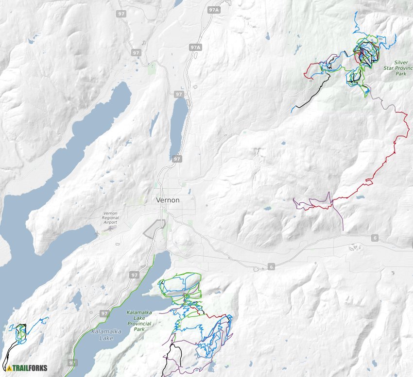 mount vernon bike trail map