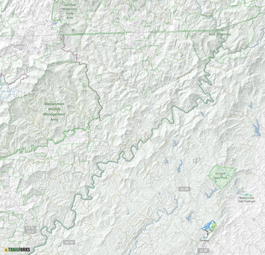 Walhalla, South Carolina Mountain Biking Trails Trailforks