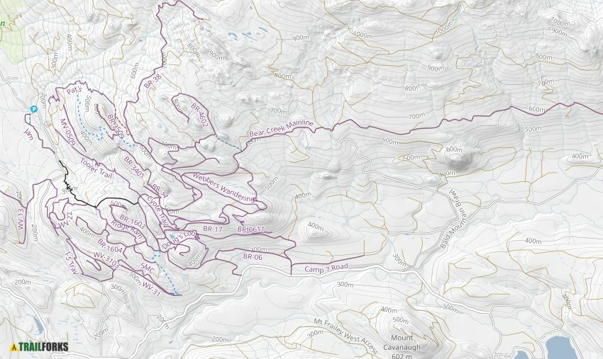 Walker Valley ORV Recreation Area, Mt. Vernon ATVing/Offroading Trails Trailforks